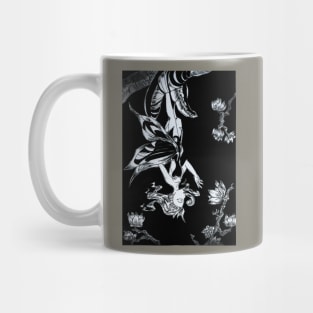 Upside Down Fairy Born in Moonless Night Mug